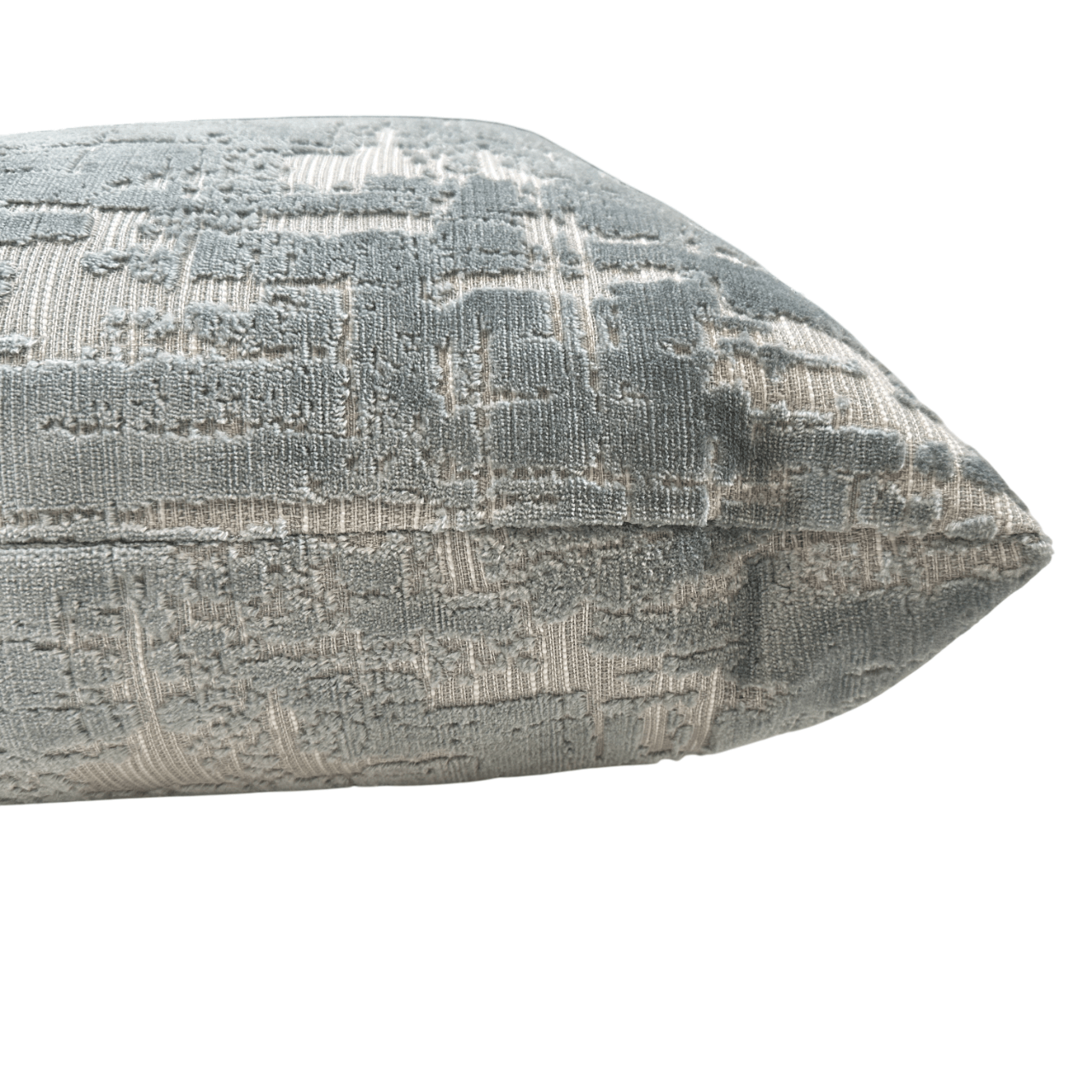 Velvet Ice Design Textured Pillow 24"x24"