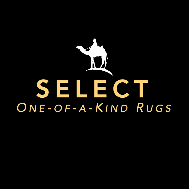 Carved, Modern Tibetan-Style 6x9 (ivory/gold)