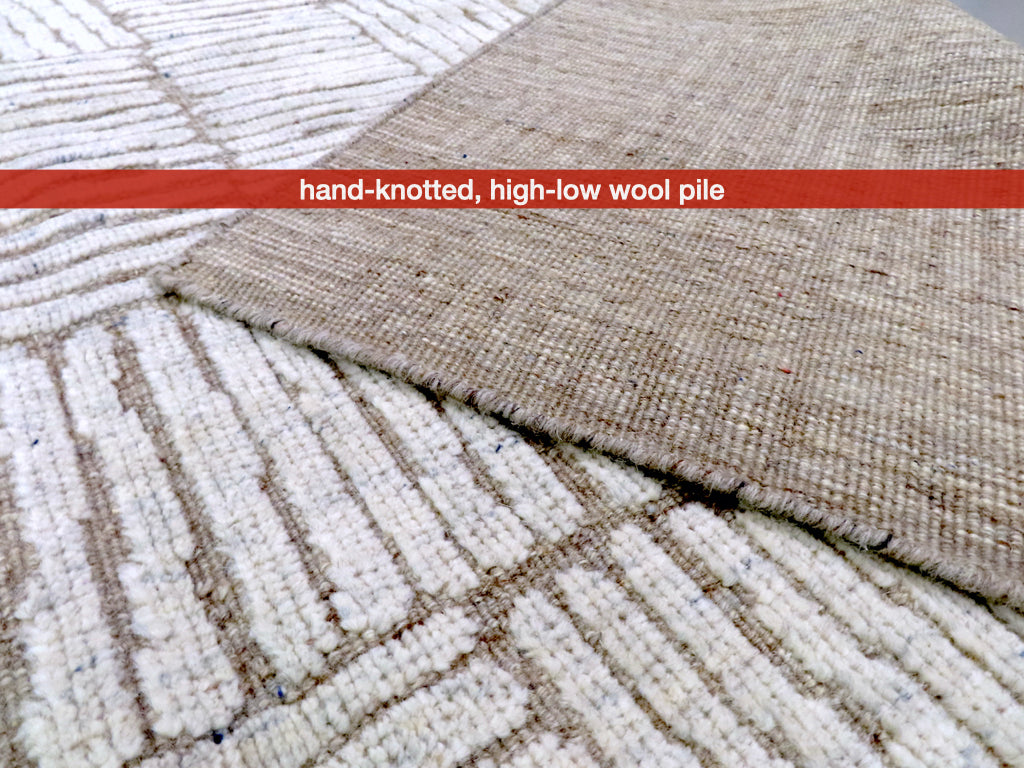 Moroccan Style (8x10) ivory/camel