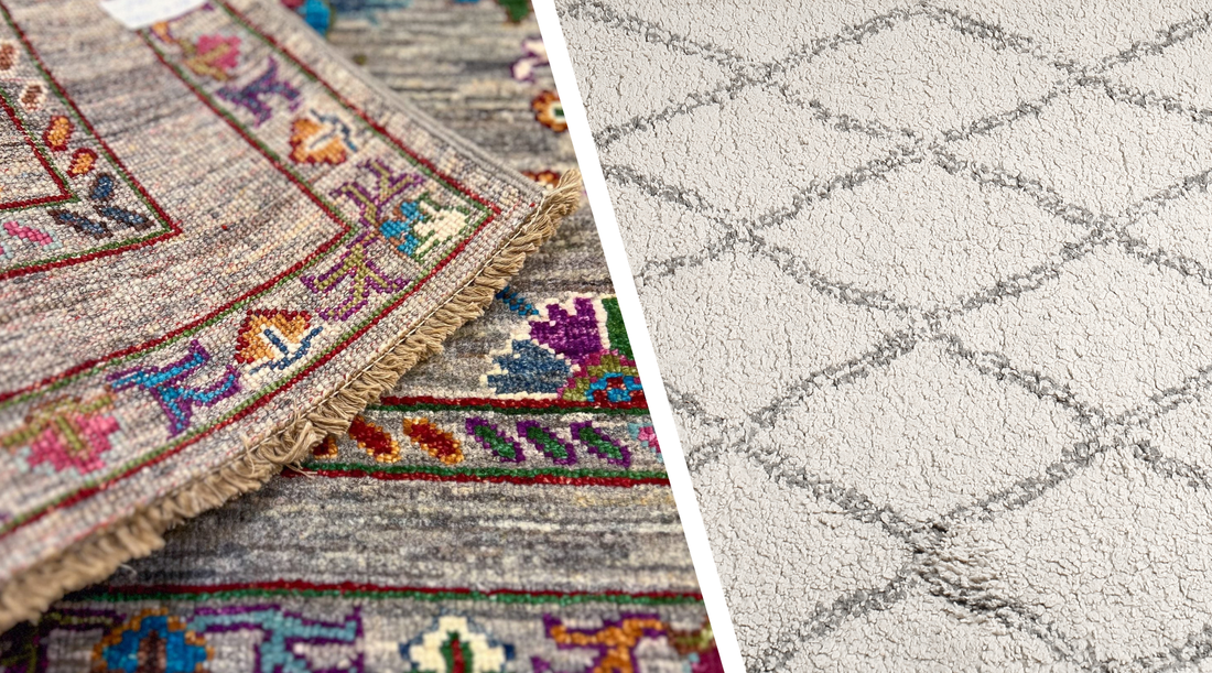 Wool Rug Vs Polyester Rug Wool vs. Synthetic Rugs: Understanding the True Difference – Kirishian Rugs