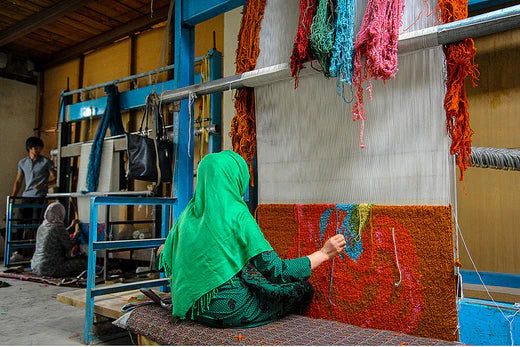 The Unique Process of Making a Quality Afghan Rug – Kirishian Rugs