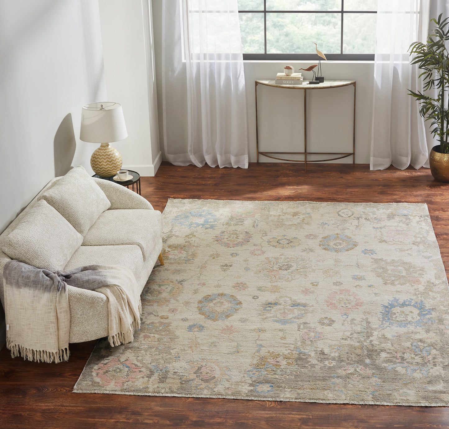 Alfani Collection 112902 Antique Linen/Earth Tones