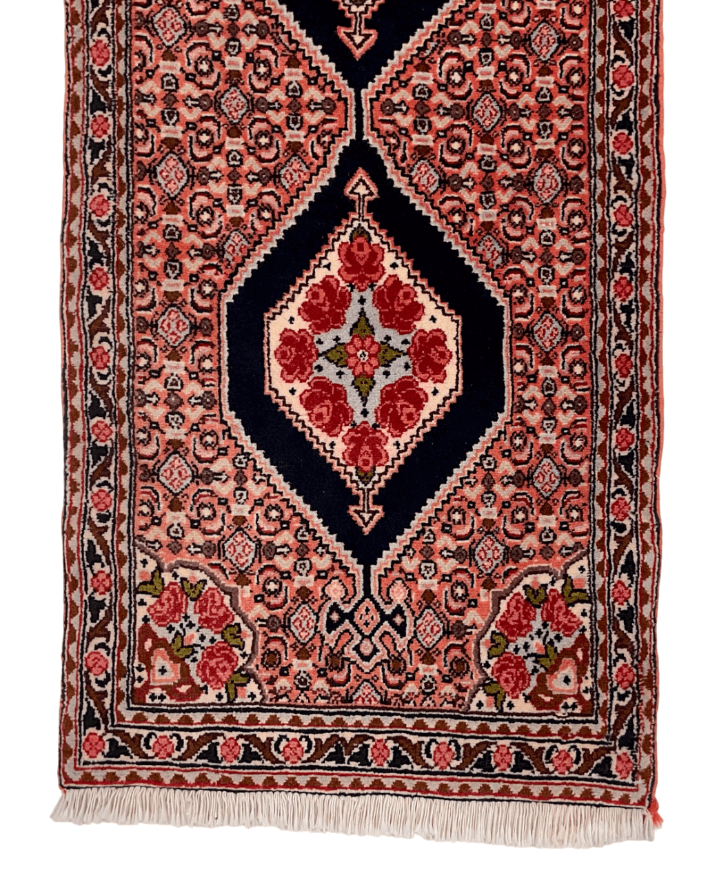 Bijar 1'10" x 8'08" nav/ros