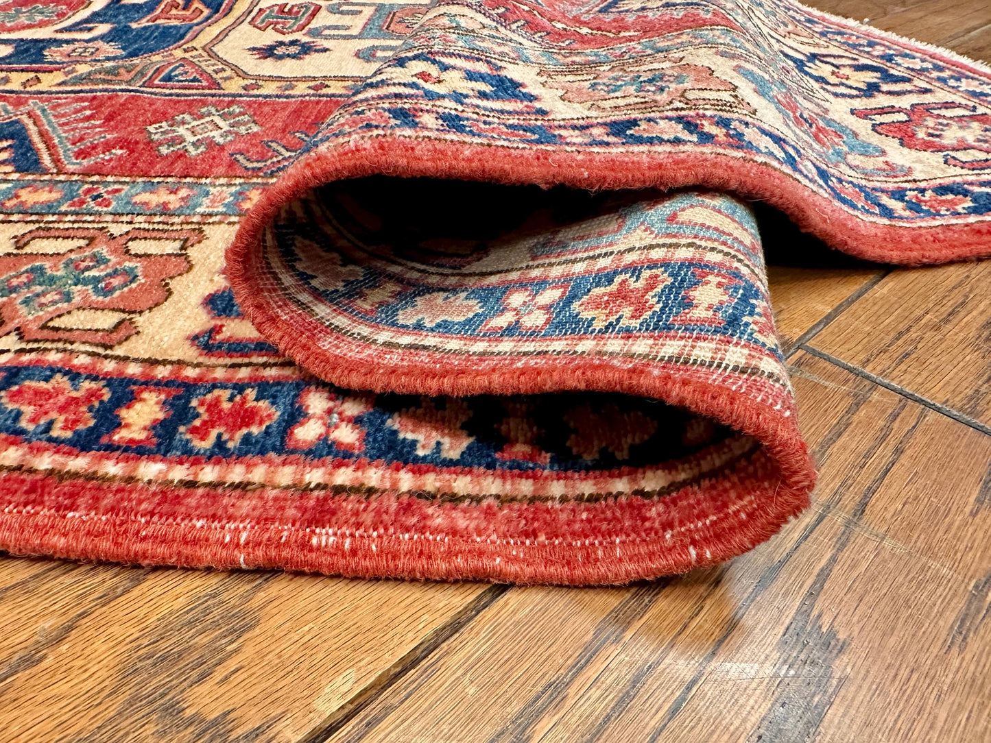 Super Kazak 3'10"x5'06" red/bge