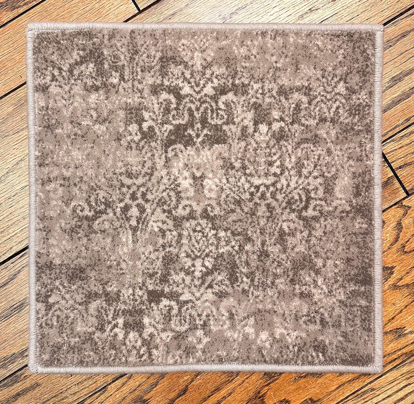 Wool Machine Loomed 18"x18" square (tan)