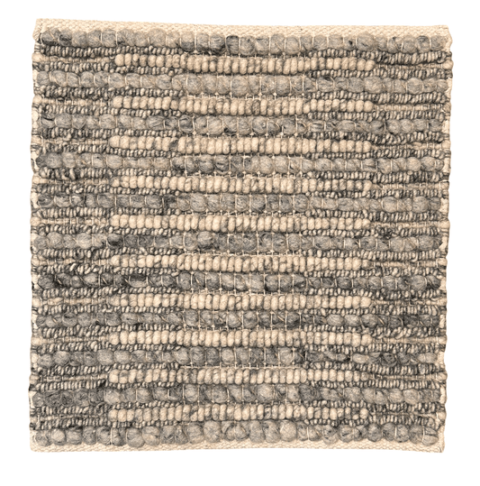 Textured wool 18"x18" square (undyed gray)