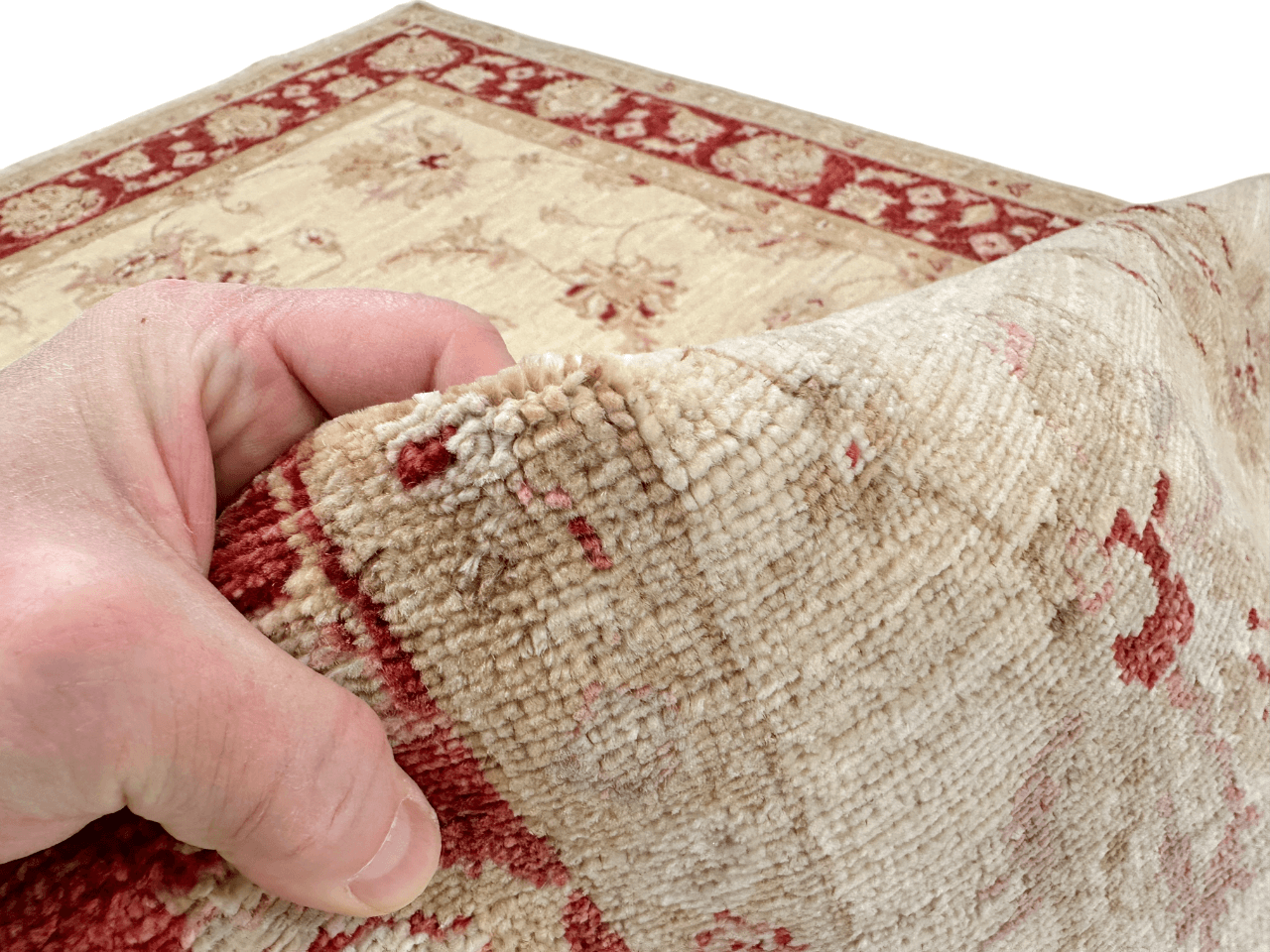 Chobi Farahan bge/red 3'11"x6'01'