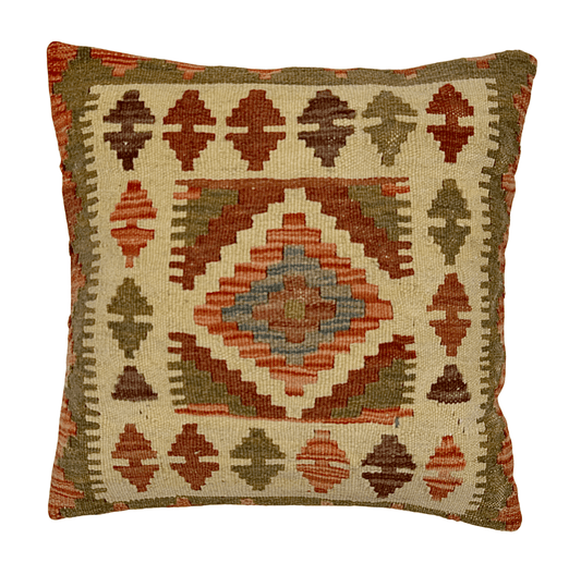 PAK (Kilim) Pillow w. polyfill - 18"x18"