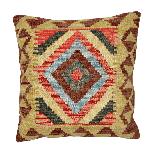 PAK (Kilim) Pillow w. polyfill - 18"x18"