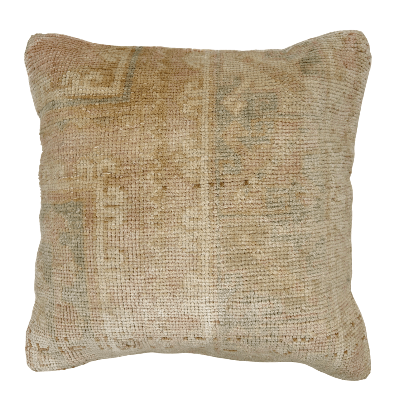 Turkish Oushak Pillow (down-filled) 16"x16"