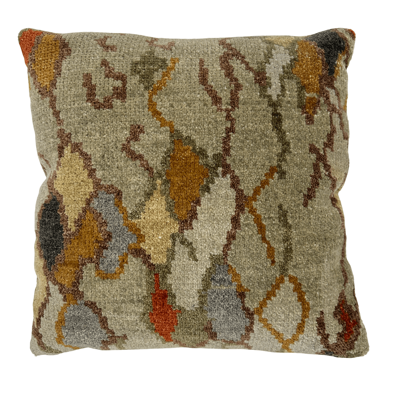 Moroccan Desgn Rug Pillow 22"x22"