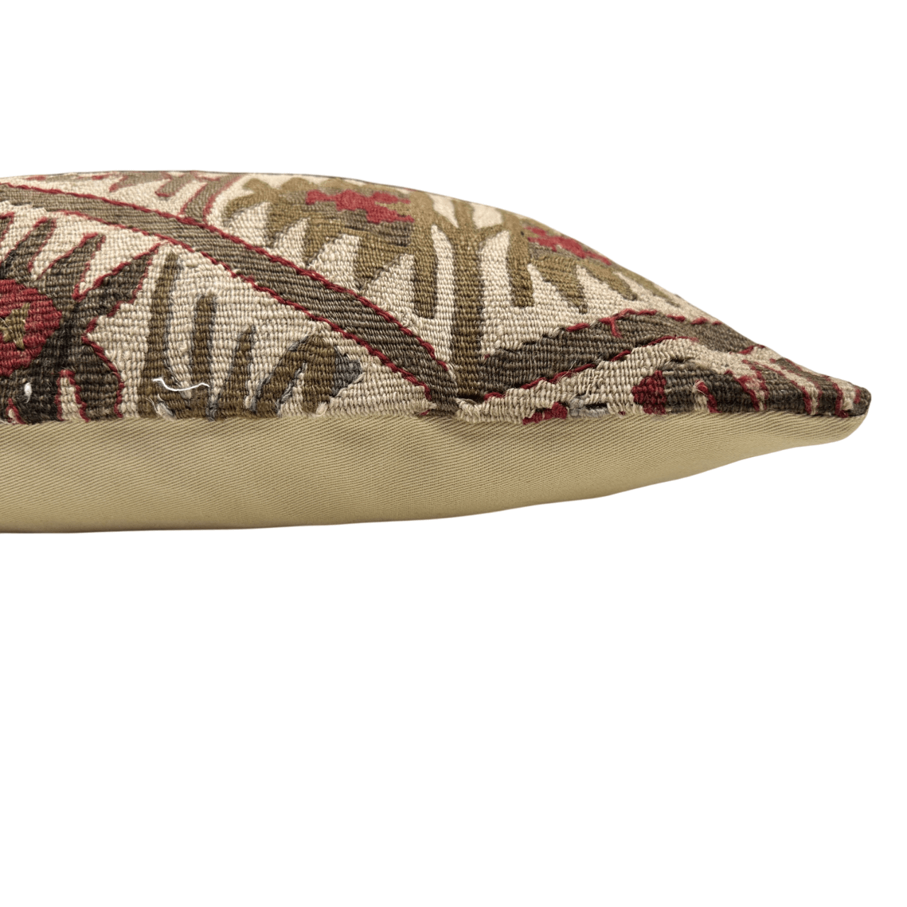 Wool Kilim Flat Weave Pillow 13"x18"