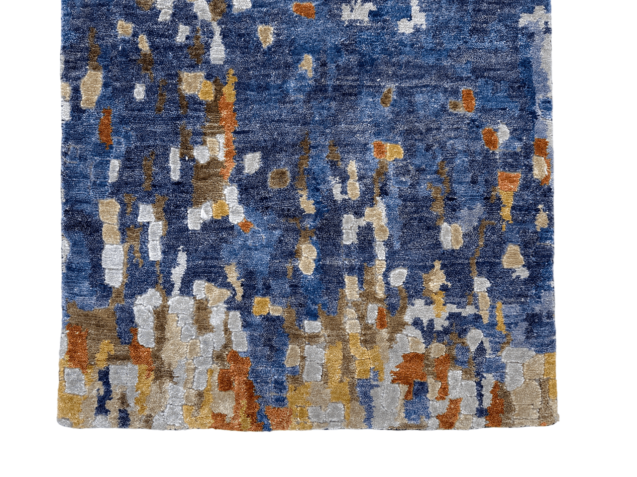 Contemporary 10' Runner navy/copper