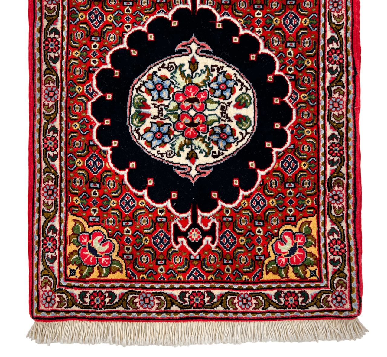 Bijar Medallion 2'00"x10'06" red/ivo