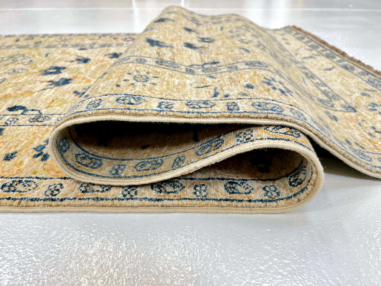 Afghan Oushak (2'11"x9'11") runner