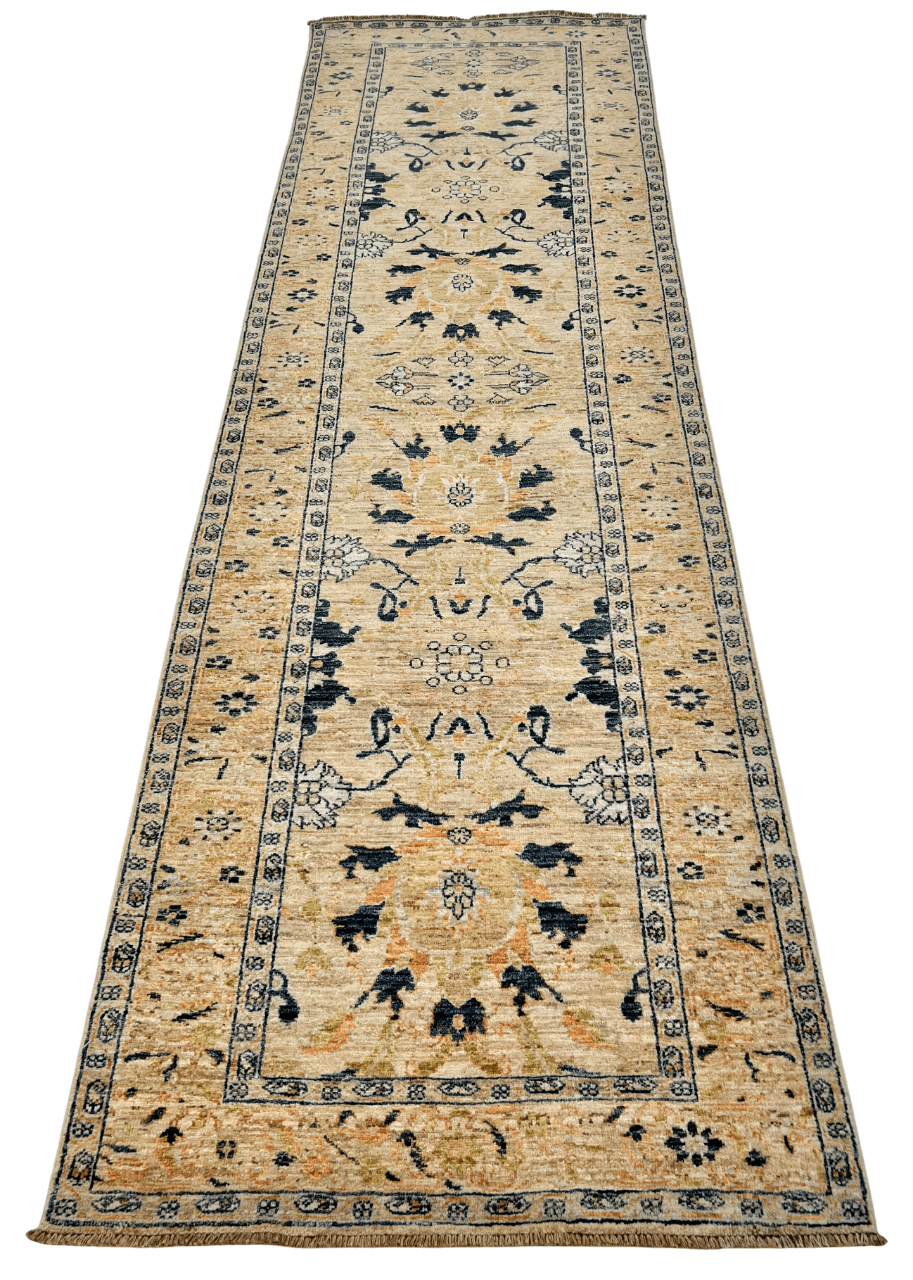 Afghan Oushak (2'11"x9'11") runner