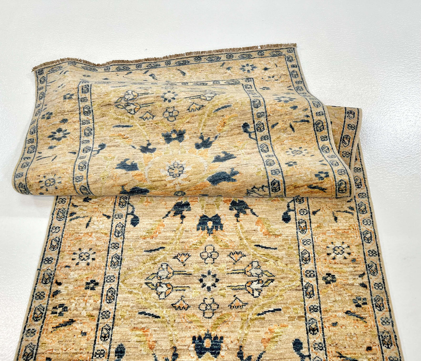 Afghan Oushak (2'11"x9'11") runner