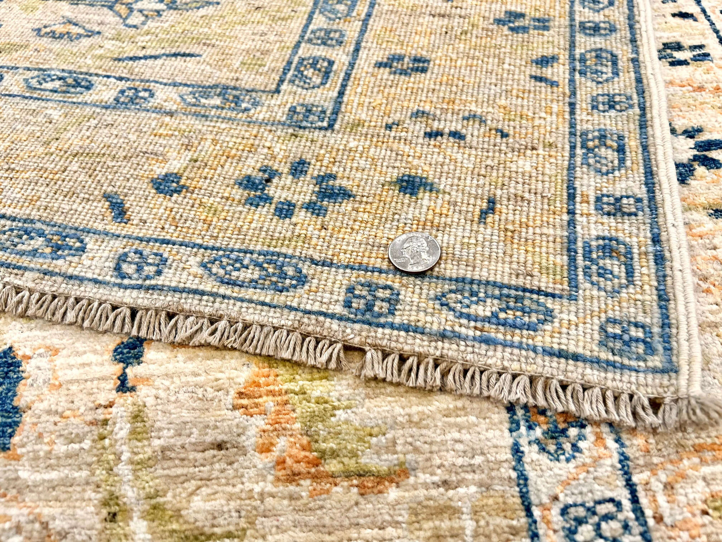 Afghan Oushak (2'11"x9'11") runner