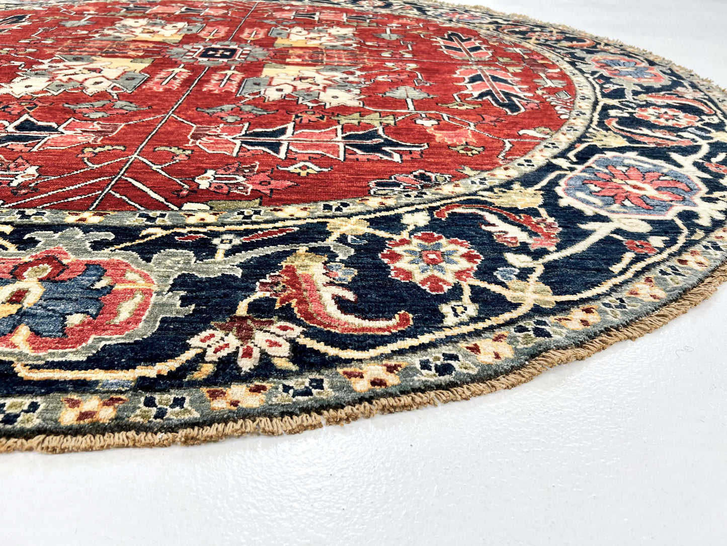 Afghan Heriz (7'00" Round)