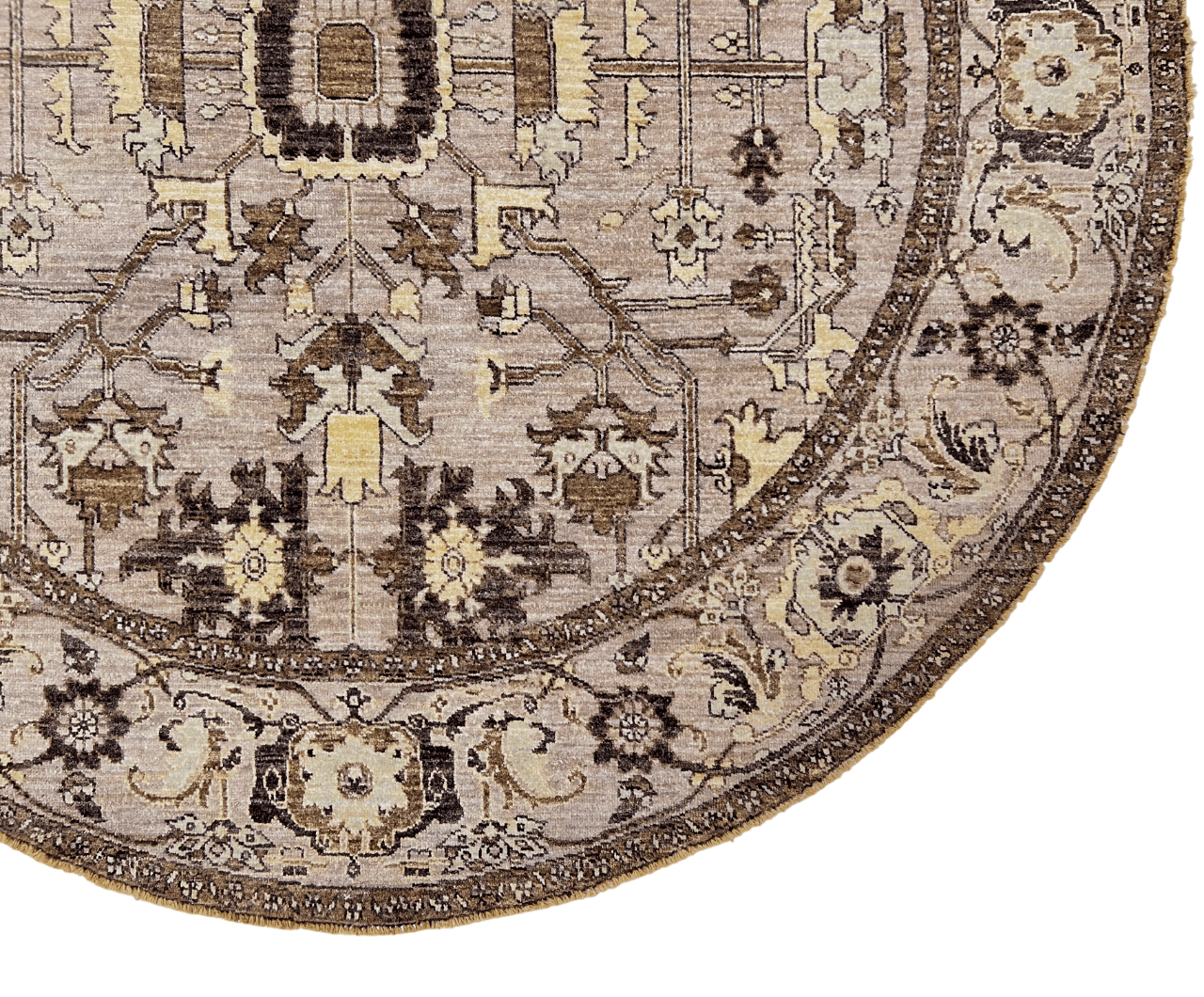 Afghan Heriz (6'00" Round)