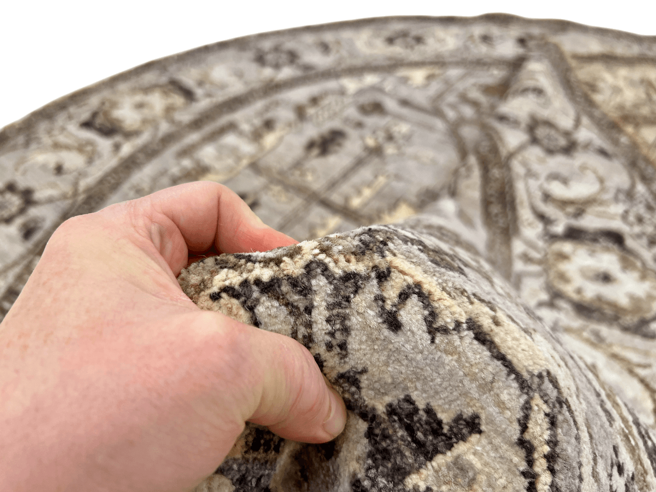 Afghan Heriz (6'00" Round)