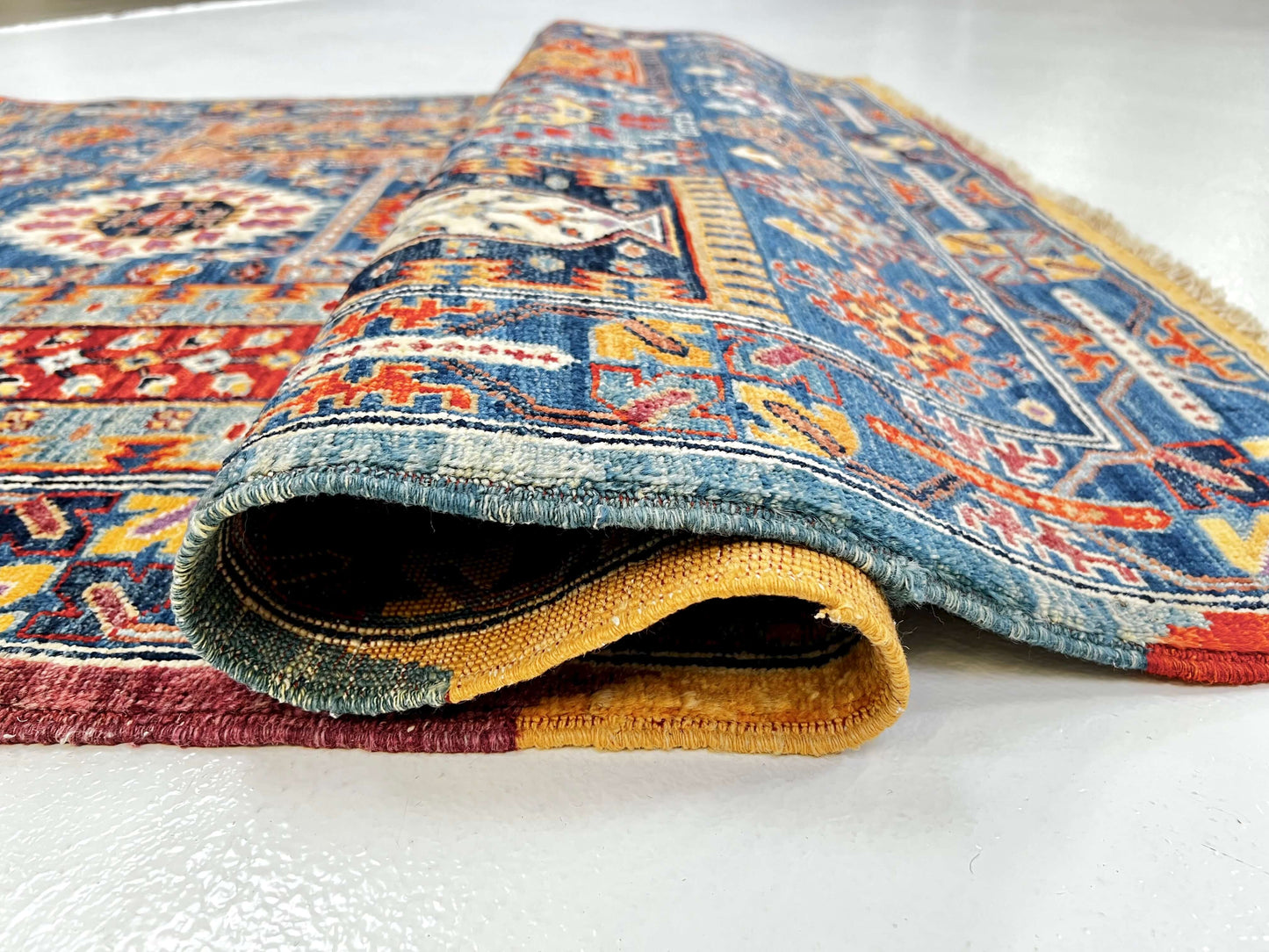 Ariana-Bakhtiari (3'04"x5'03") blue/multicolor