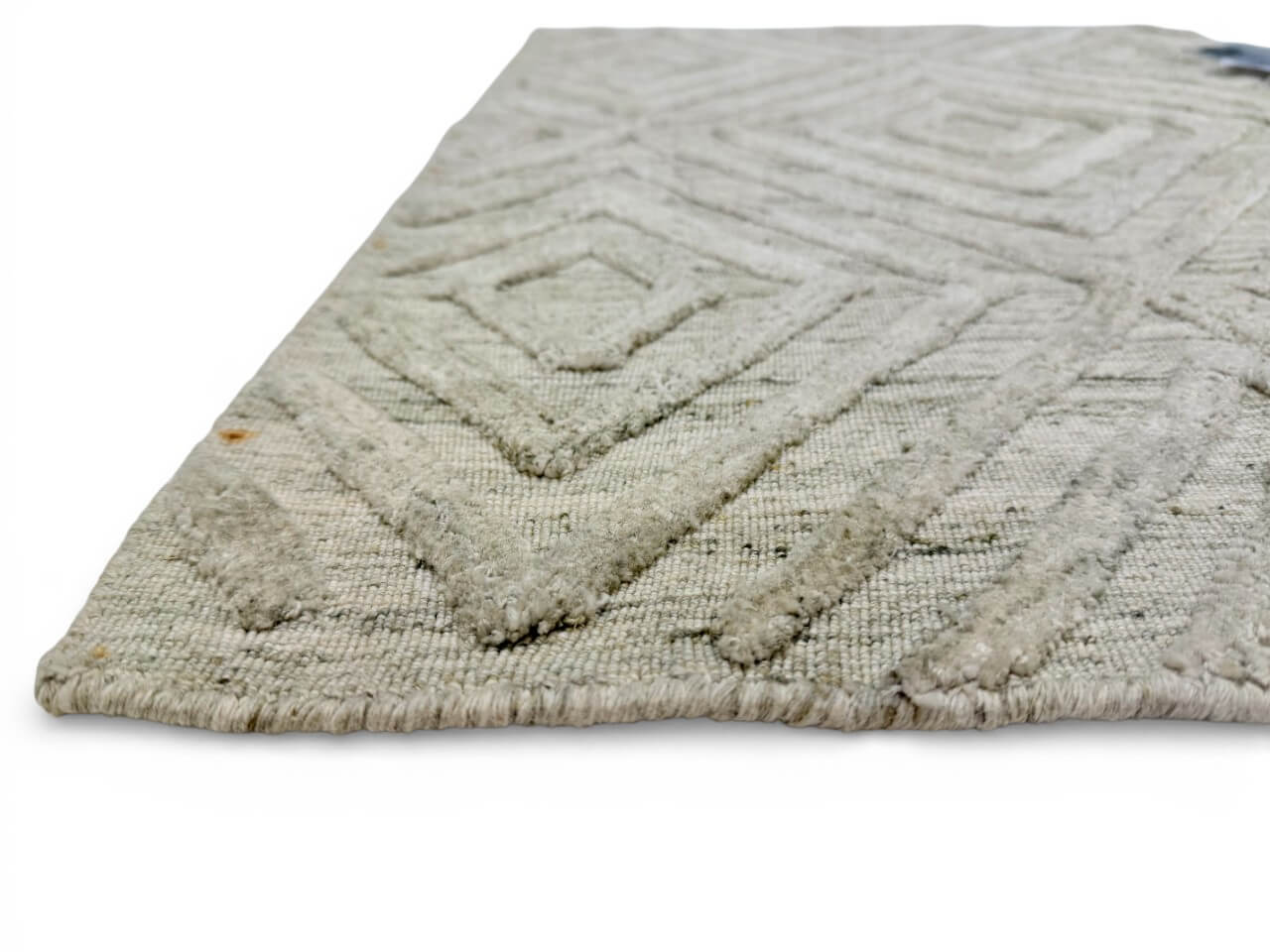 Textured High/Low bamboo (2x3) ivory