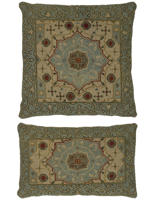 SULLIVAN PILLOW COLLECTION - Beige / Baltic