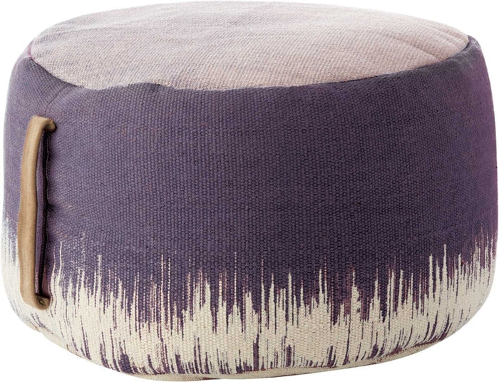 Uzbek Kilim Design Pouf