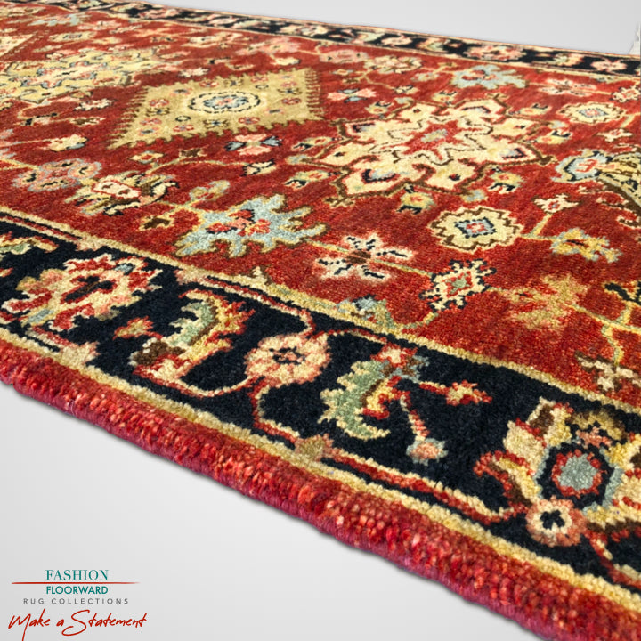 Indo-Persian red/blk 12' Runner