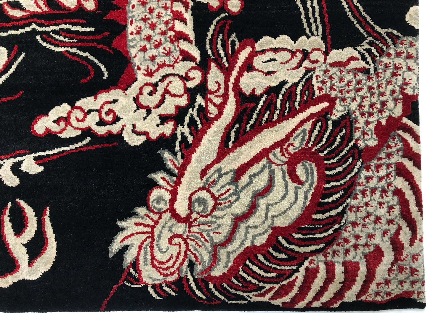 Oriental Dragon black/red (5x7)