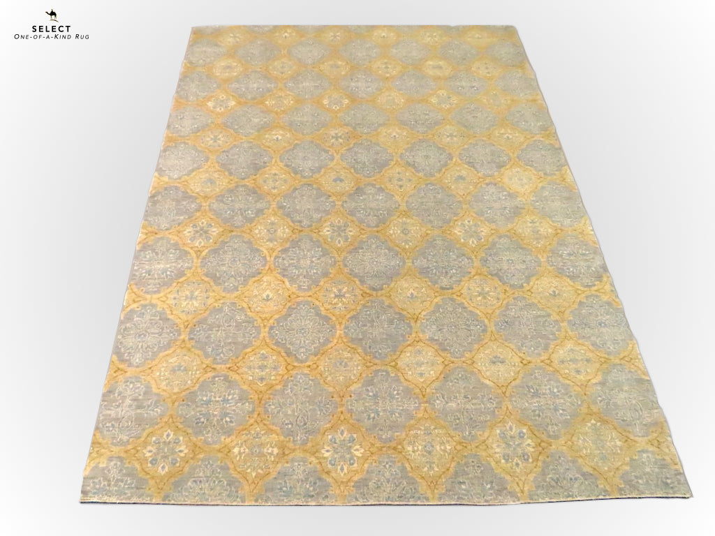 Multi-Panel Damask (9x12) yel/ltblu