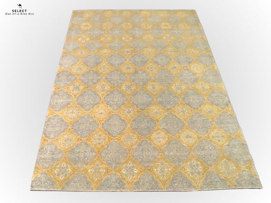 Multi-Panel Damask (9x12) yel/ltblu