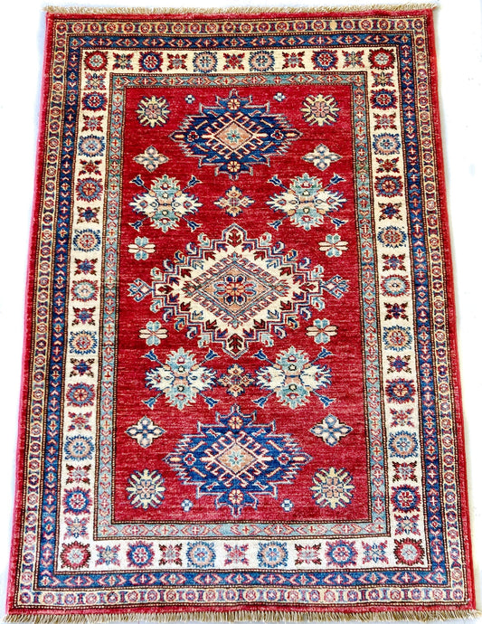 Super Kazak red/ivory (3x5)