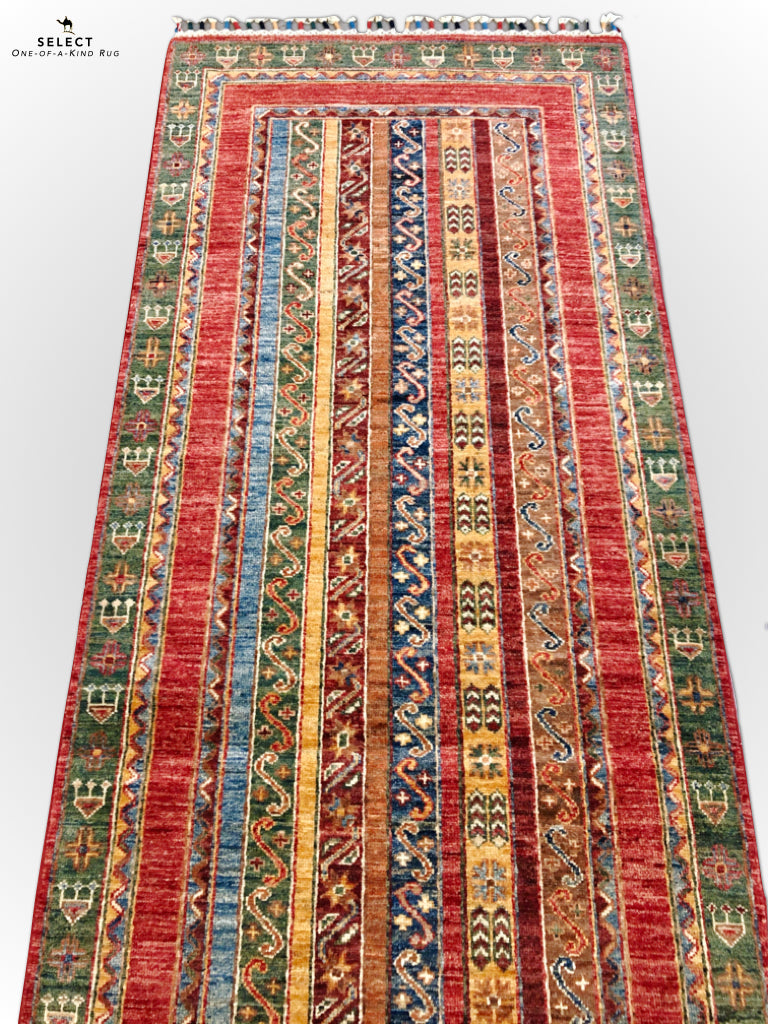 Turkish Shawl 8' Runner red/mt