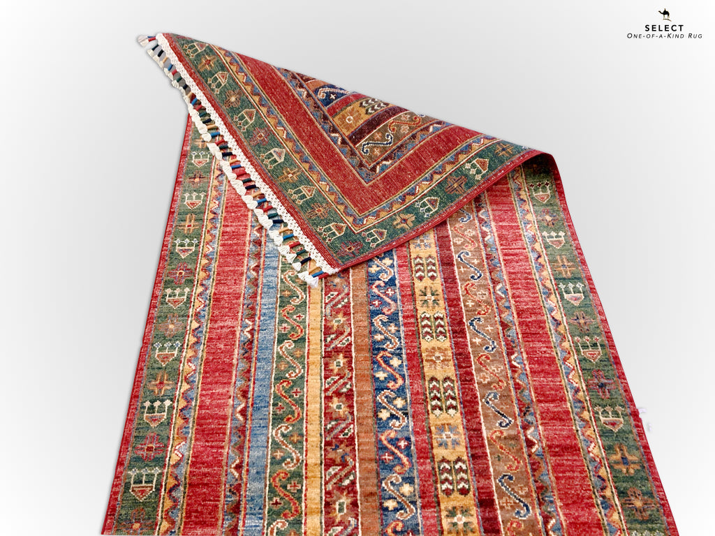 Turkish Shawl 8' Runner red/mt