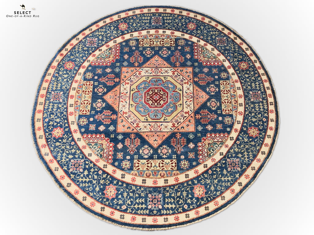 Mamluk (8' Round) blue