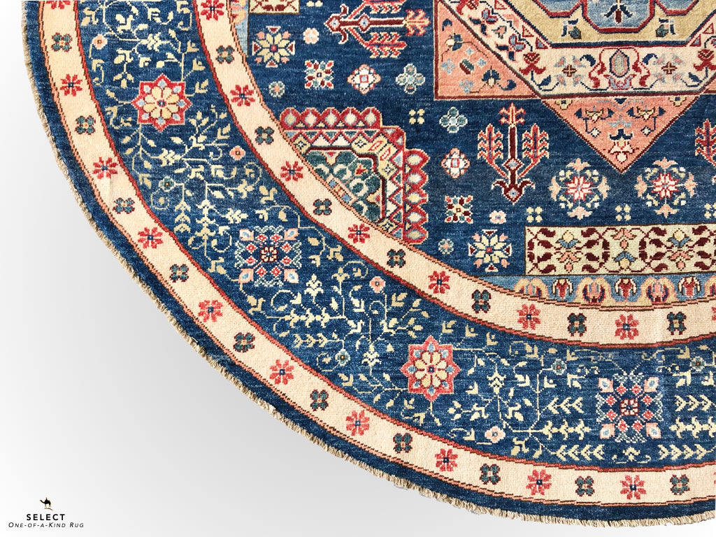 Mamluk (8' Round) blue