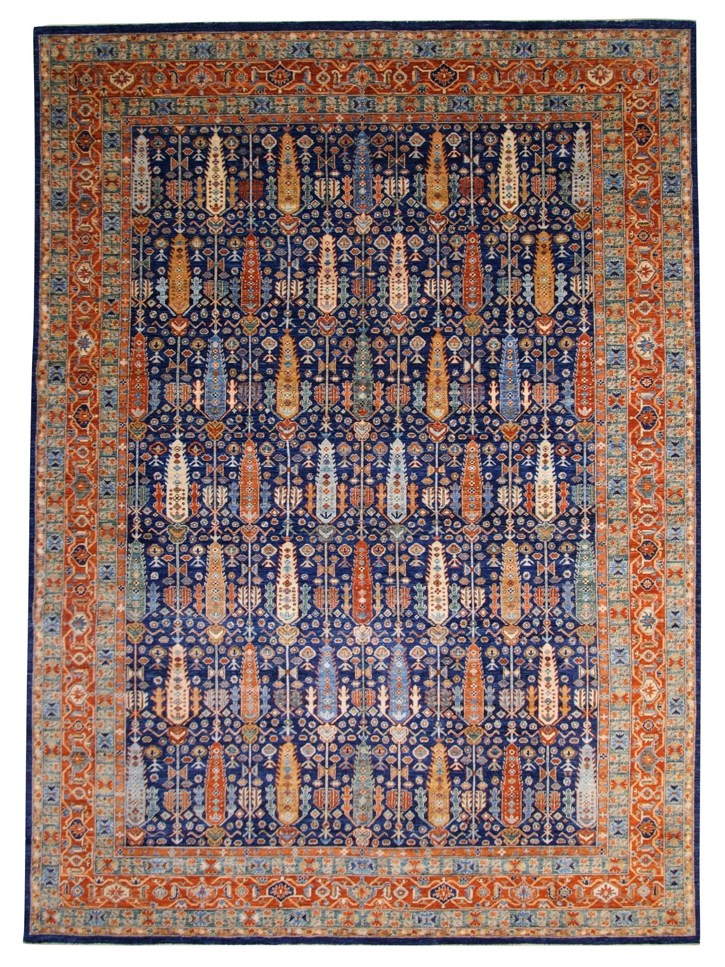 Afghan-Made Serapi (10x14)