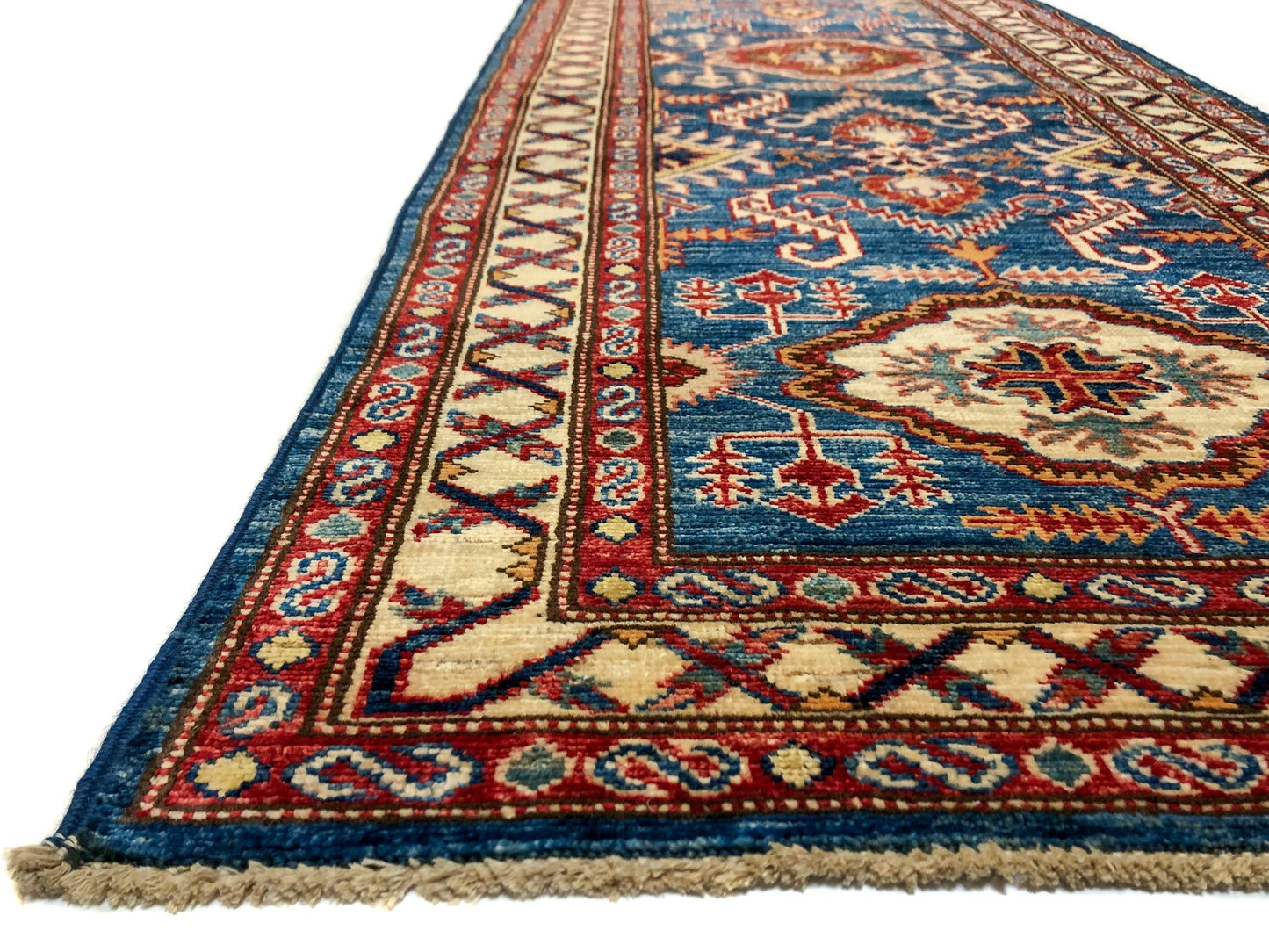 Super Kazak (17' Runner) blue/ivory