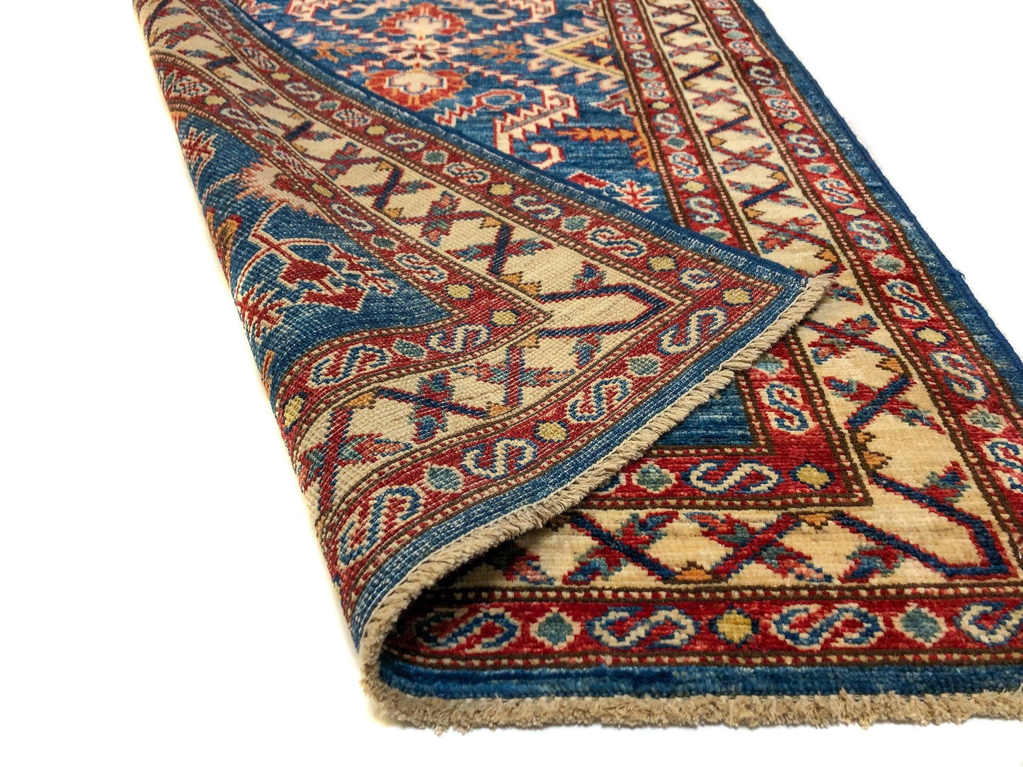 Super Kazak (17' Runner) blue/ivory