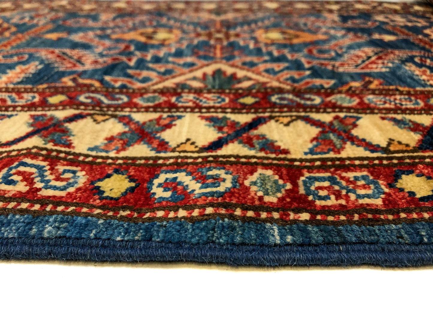 Super Kazak (17' Runner) blue/ivory