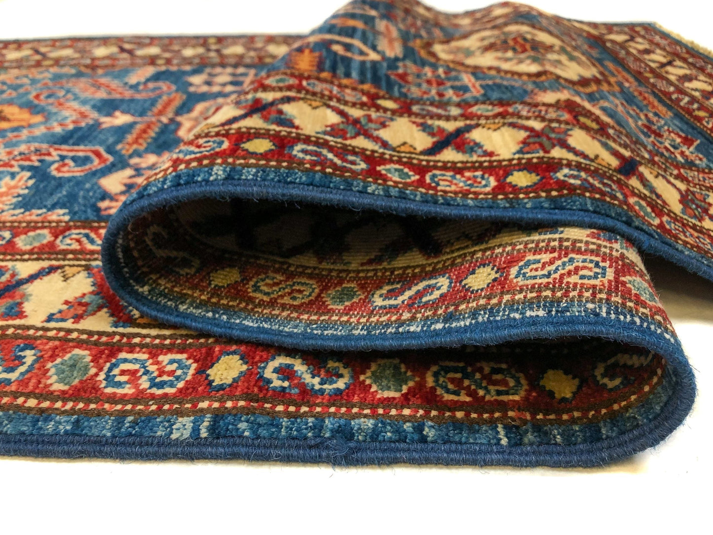 Super Kazak (17' Runner) blue/ivory