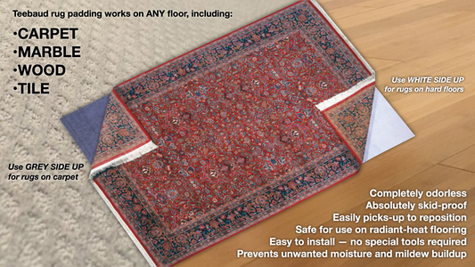 RugLock Rug Pad by Teebaud