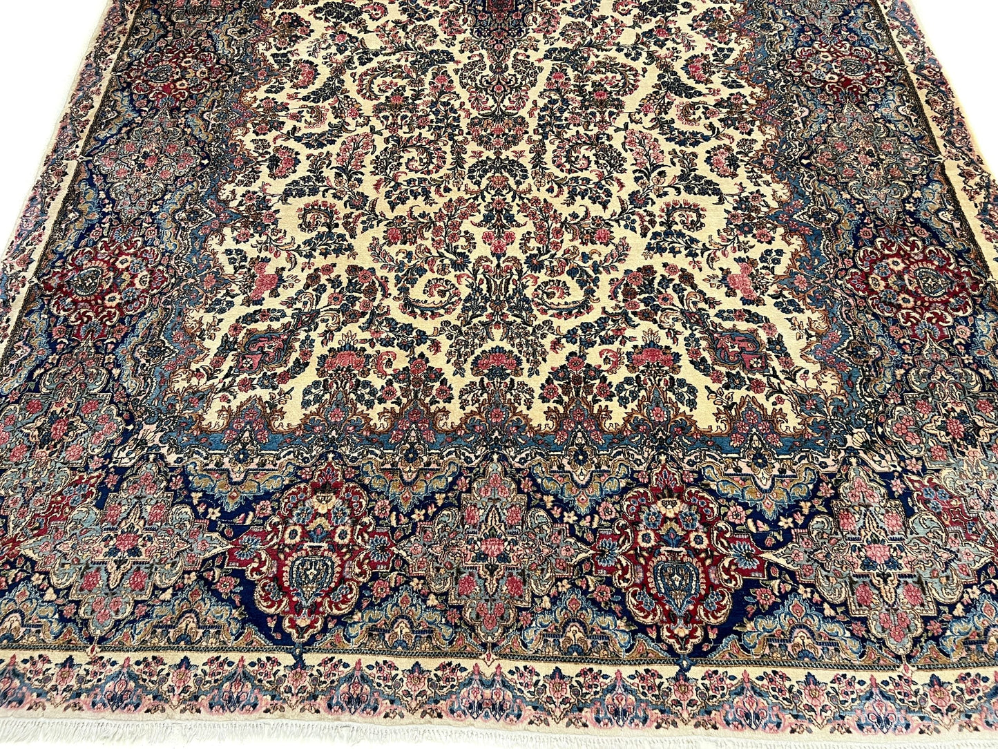 Vintage Persian Kerman (13x21)