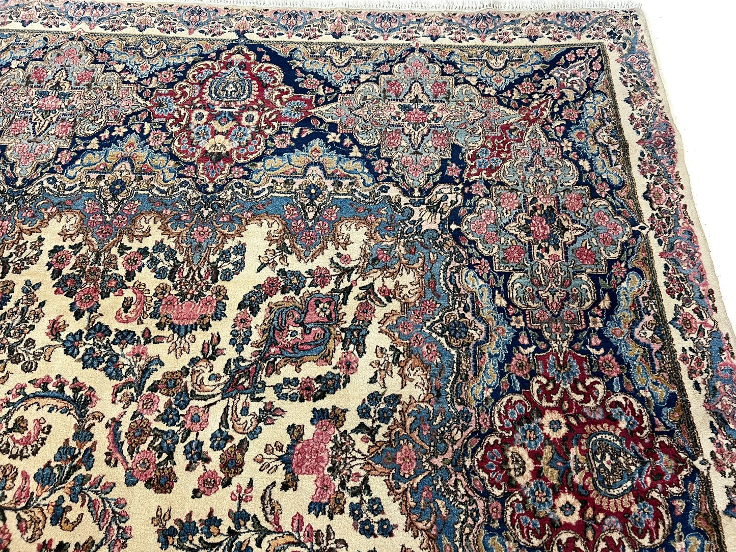 Vintage Persian Kerman (13x21)