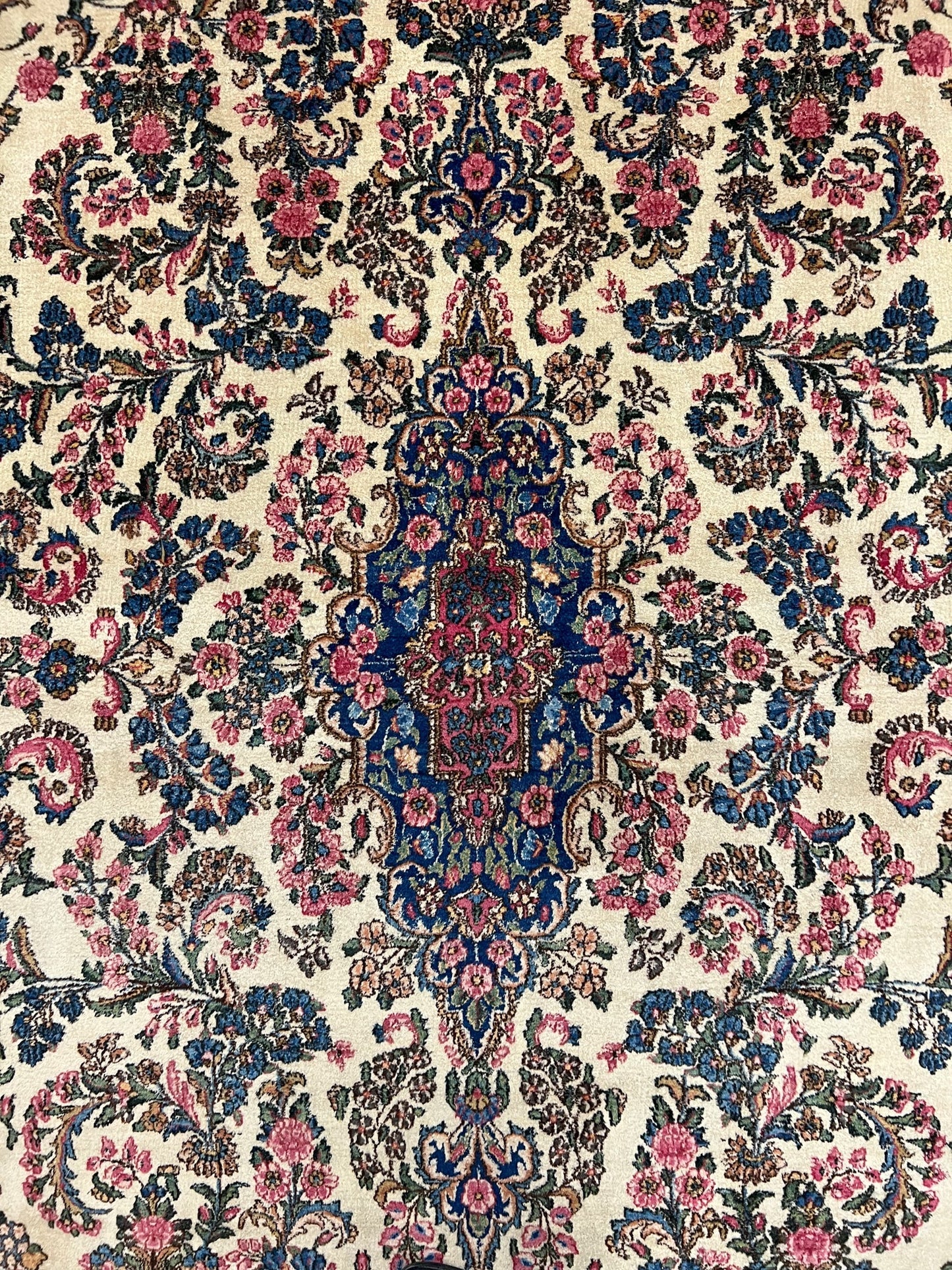 Vintage Persian Kerman (13x21)