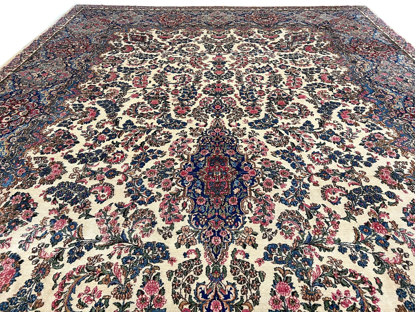 Vintage Persian Kerman (13x21)