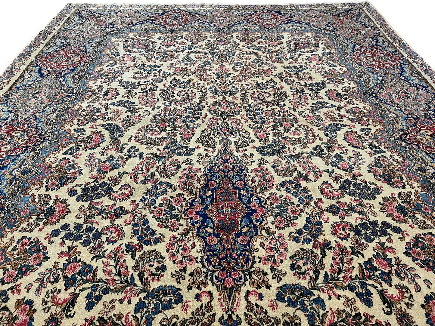 Vintage Persian Kerman (13x21)