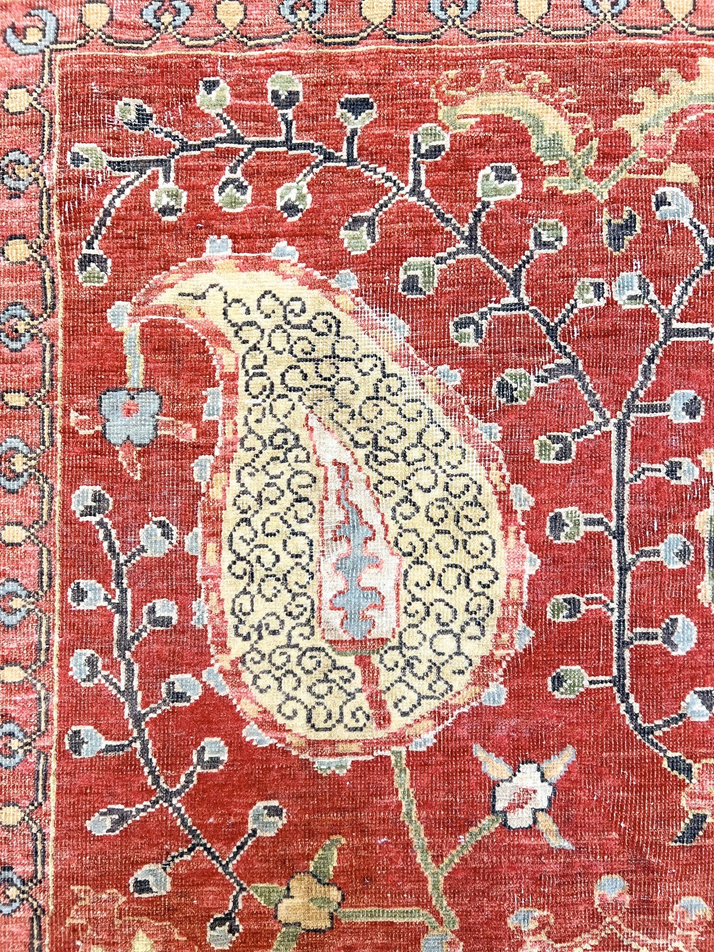 Antiqued Afghan Suzani (4x6)